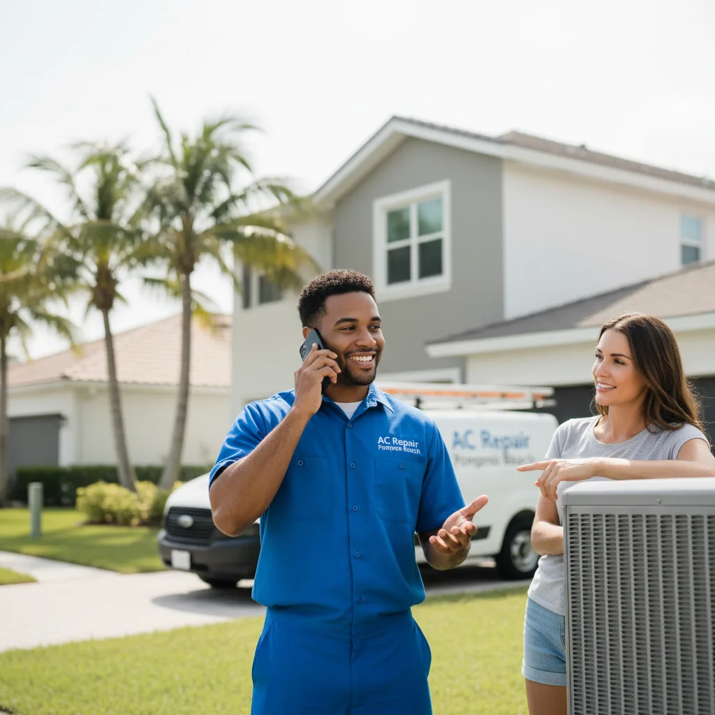 AC Repair Pompano Beach customer support in Shaw